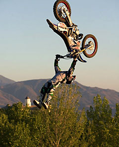 Lusk and the backflip superman.
